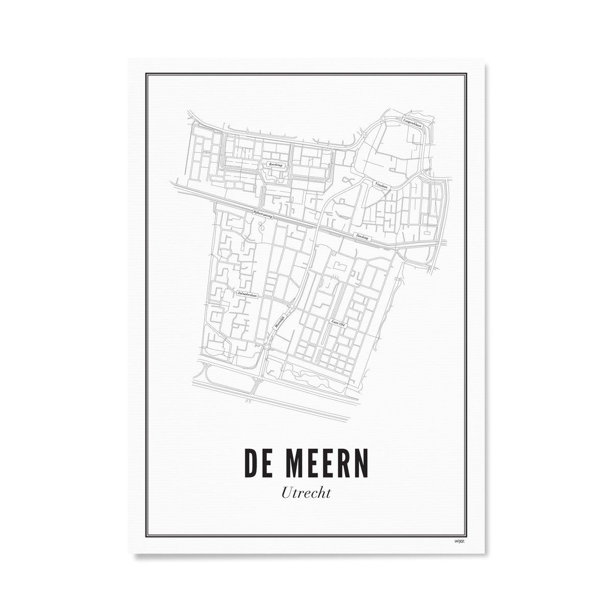 Affiches de Utrecht - De Meern | WIJCK.